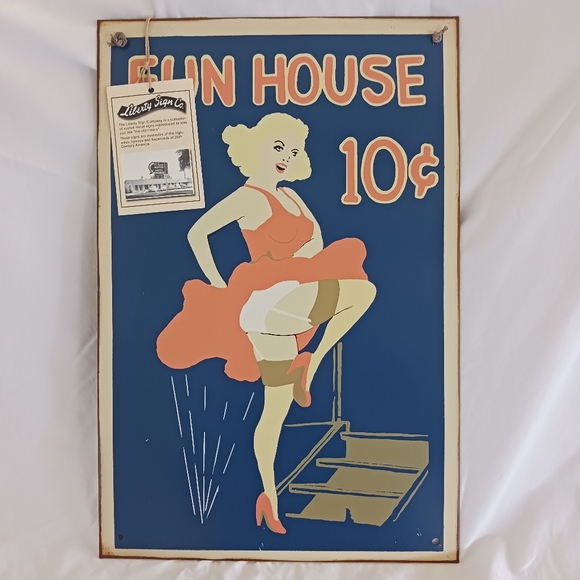 Vintage rusted metal sign reproduced to look like " the old timers" - Picture 2 of 4